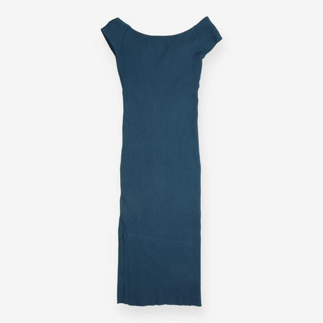 Seraphine Navy Blue Ribbed Knit Crossover Maternit
