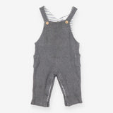 Knit cord dungarees grey