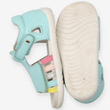 Sandal blue colour sides