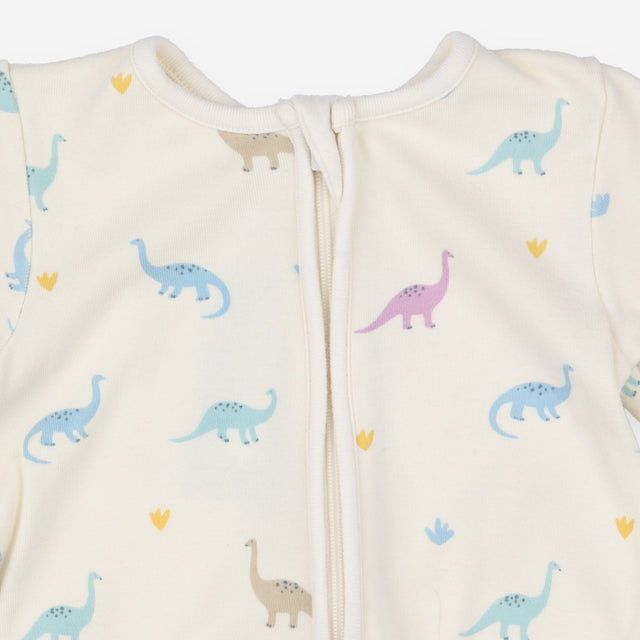 Sleepsuit Cream Dinosaurs