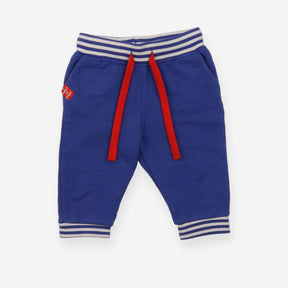 Blue Trousers with Zebra Pocket 