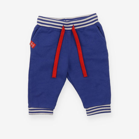 Blue Trousers with Zebra Pocket 