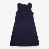 Boden Navy Blue Sleeveless Shift Dress Pocket