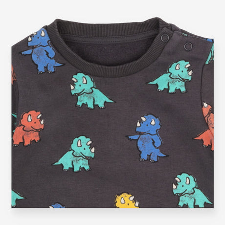 Sweater black dinosaurs 