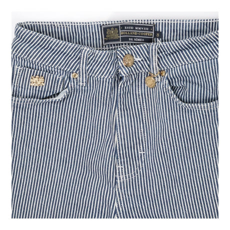 Holland Cooper Blue Stripe Classic Straight Leg Je