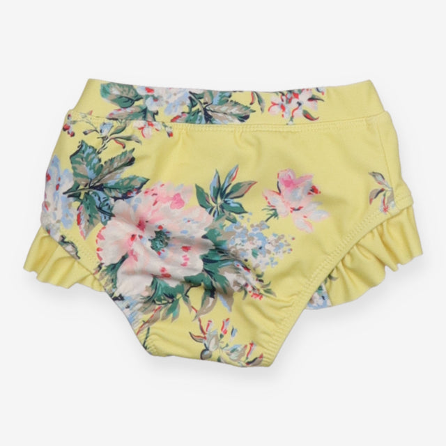 Yellow Floral Bikini Bottoms