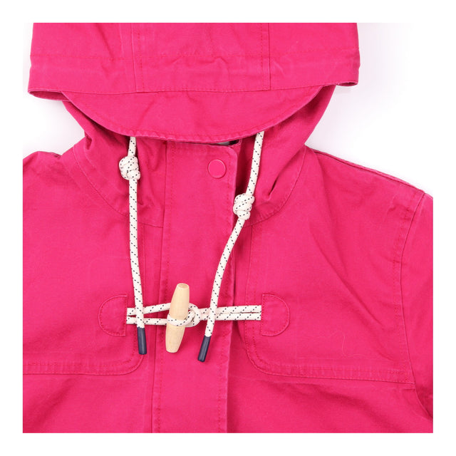 Berry Pink Waterproof Hooded Raincoat