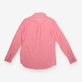 Shirt Pink Long Sleeve Press Stud