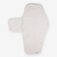 Swaddle white with pink flowers