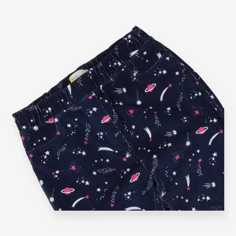 Cord jeans navy stars and planets