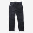 Jeans Washed Black Slim Straight Leg High Rise Den