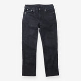 Jeans Washed Black Slim Straight Leg High Rise Den