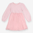 Ballerina Dress Pink Velour and Tulle