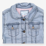 Denim jacket striped 