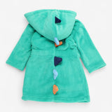 Dressing gown green dino multi spikes