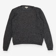 Knit Sweater Charcoal Grey and Silver open weave