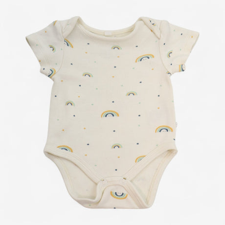 Bodysuit Cream with Rainbows