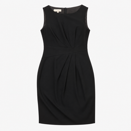 Hobbs London Black Sleeveless Shift Dress