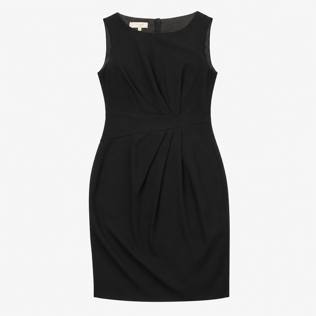 Hobbs London Black Sleeveless Shift Dress