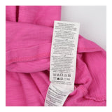 Dress jersey pink red apple blue sleeves stripes