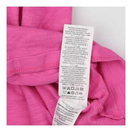 Dress jersey pink red apple blue sleeves stripes