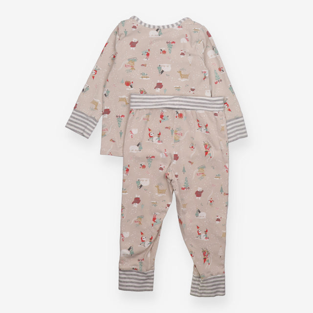 Beige Christmas Pyjamas