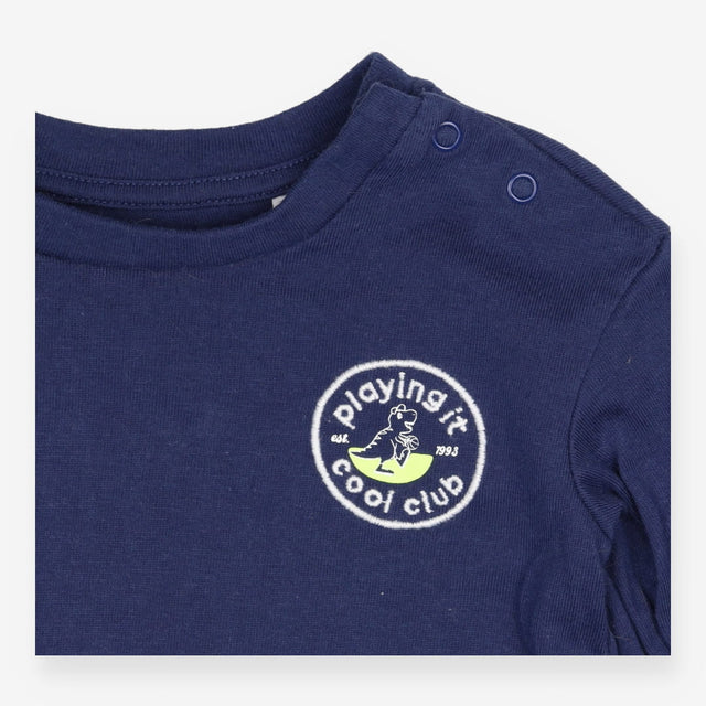 T-shirt long sleeve navy