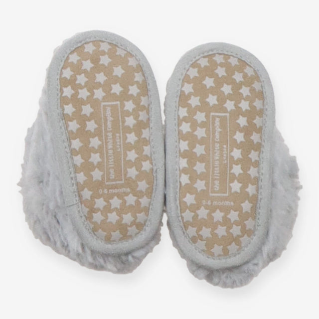 Slippers Grey Furry Boots