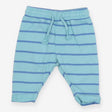 Jogger Blue Strips and Drawstrings