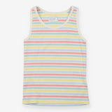 Striped Ribbed Vest