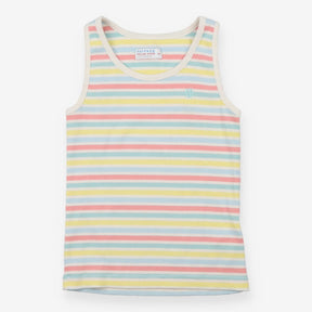 Striped Ribbed Vest