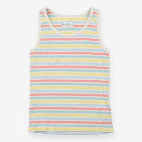 Striped Ribbed Vest