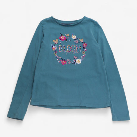 T-shirt green long sleeve Bloom and Grow