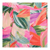 Sleeveless Jumpsuit Bright Tropical Print Hemp Ble