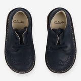 Shoes navy brogue lace ups