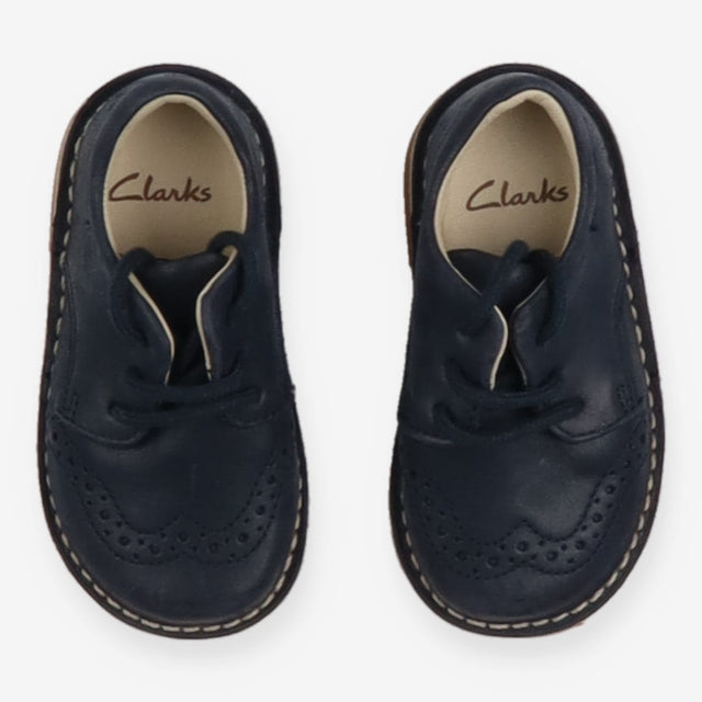 Shoes navy brogue lace ups