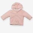 Pink Jumbo Cord Jacket - Pink Stripe lining