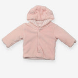 Pink Jumbo Cord Jacket - Pink Stripe lining