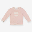 Pink Heart Knit Sweater 