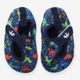 Swim shoes non slip blue dinos