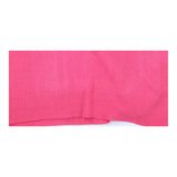 Jumper Fuchsia Pink Crew Neck Long Sleeve Fine Kni
