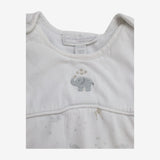 Sleeping bag white with Elephants and Giraffes