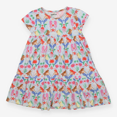 Dress SS jersey blue mermaids