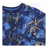 Pyjamas shorties jersey blue star wars