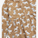 Dress Jersey Brown with Doggies