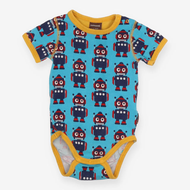 Blue Robots Bodysuit