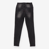 &et charcoal washed slim fit jeans