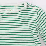 Green Striped Bodysuit