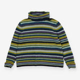 Braque Lambswool Stripe Jumper – Roll Neck Knit Sw
