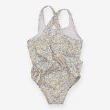 Swimsuit yellow florals